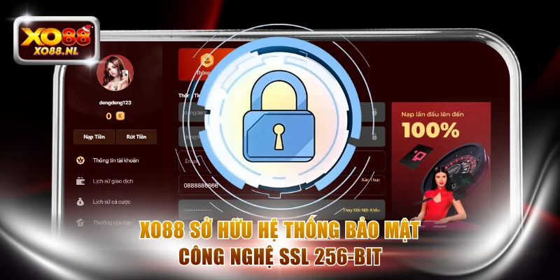 XO88 bảo mật thông tin người chơi với công nghệ cao